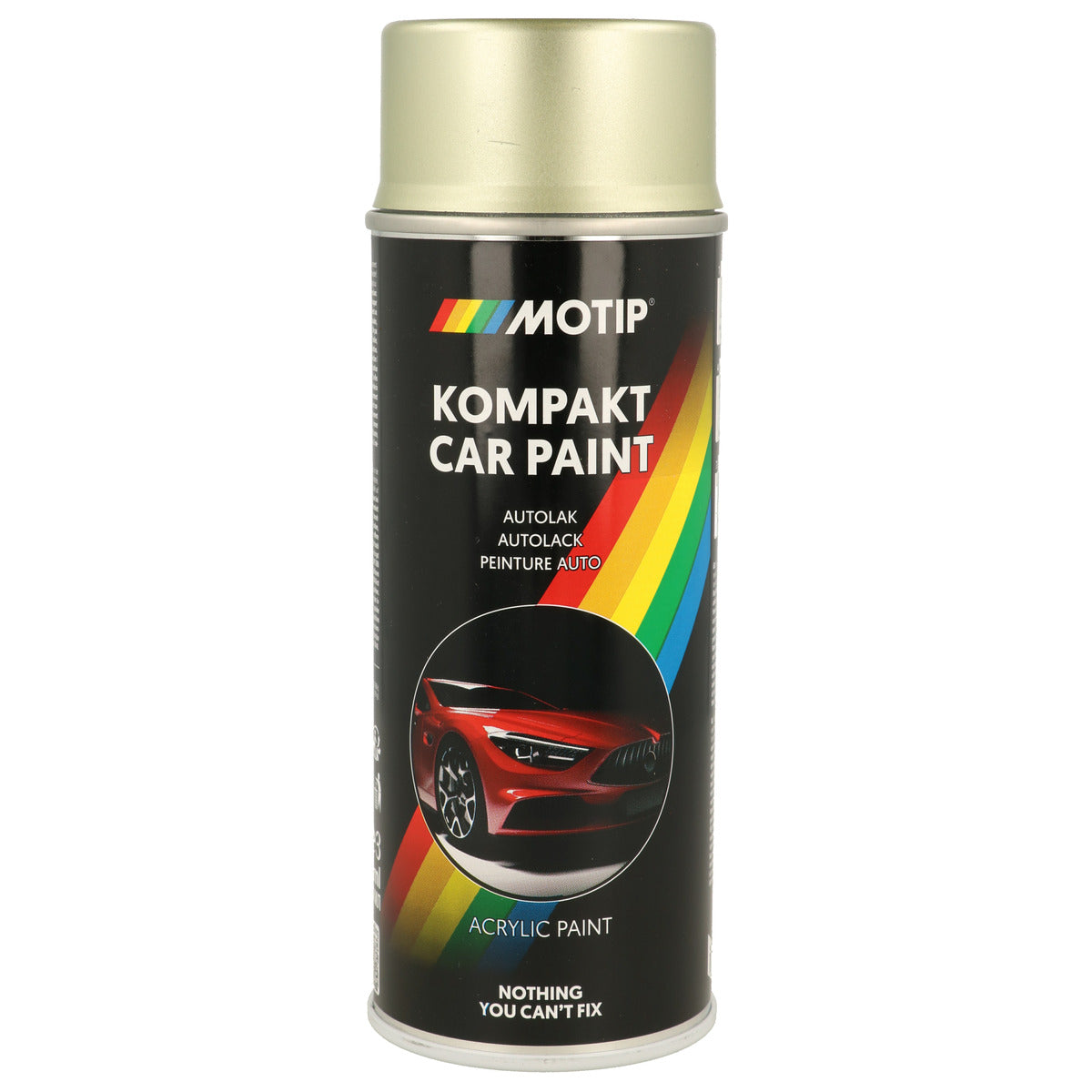 PEINTURE ACRYLIQUE KOMPAKT 52550 VERT METALLISE 400ML MOTIP