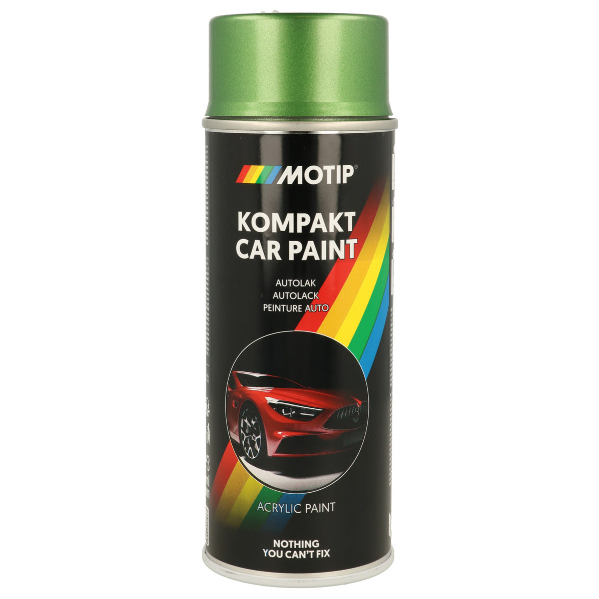 PEINTURE ACRYLIQUE KOMPAKT 53260 VERT METALLISE 400ML MOTIP