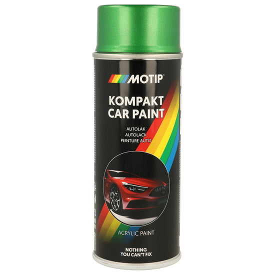 PEINTURE ACRYLIQUE KOMPAKT 53400 VERT METALLISE 400ML MOTIP