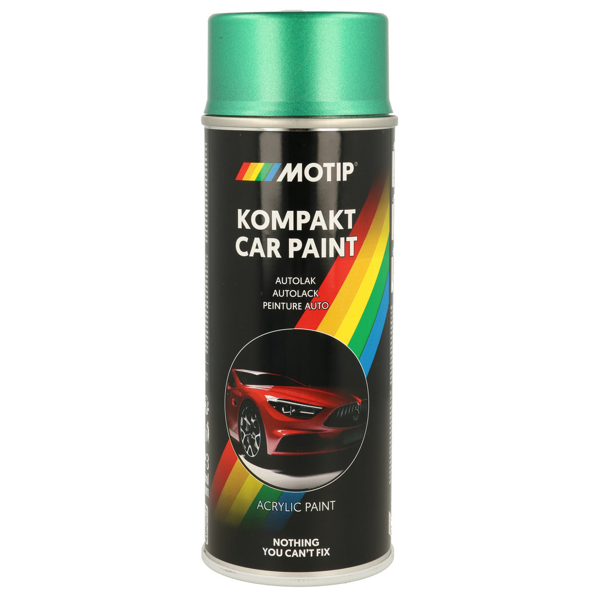 PEINTURE ACRYLIQUE KOMPAKT 53453 VERT METALLISE 400ML MOTIP