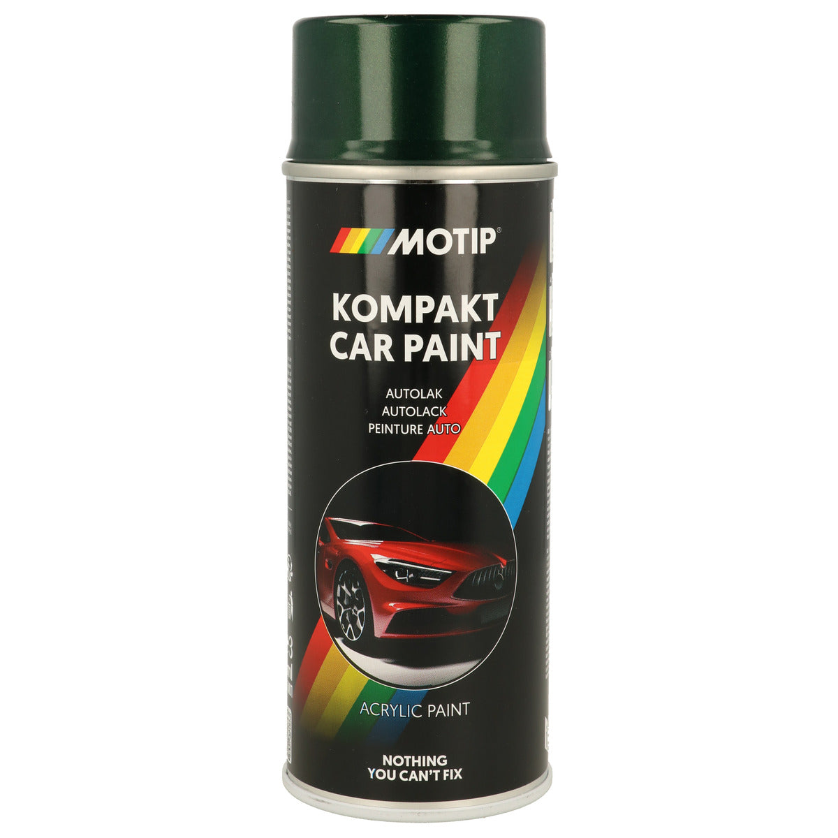PEINTURE ACRYLIQUE KOMPAKT 53554 VERT METALLISE 400ML MOTIP