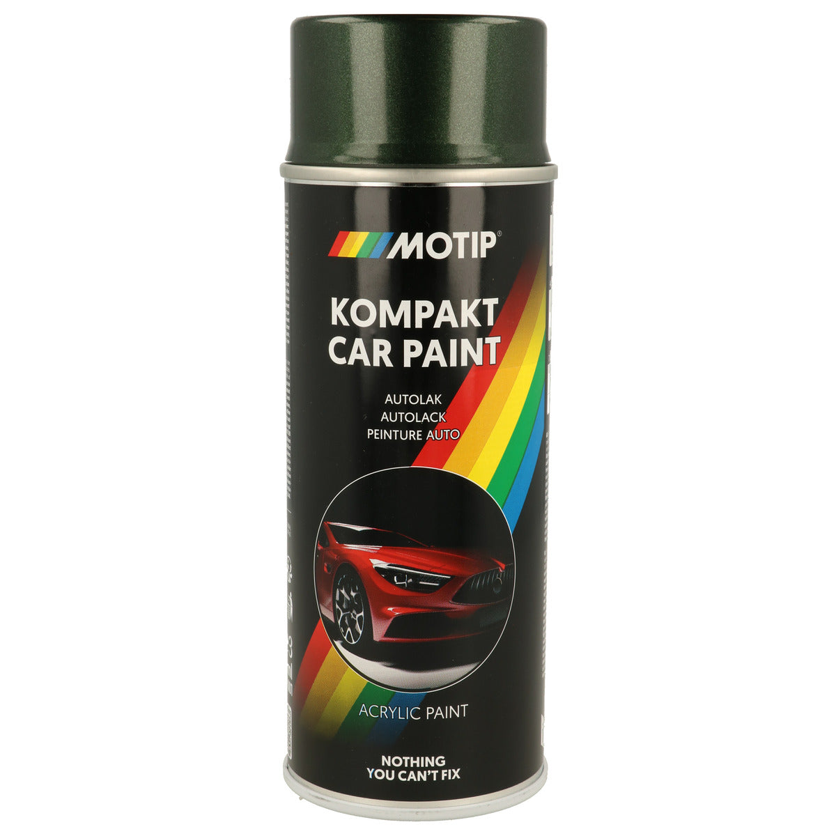 PEINTURE ACRYLIQUE KOMPAKT 53580 VERT METALLISE 400ML MOTIP