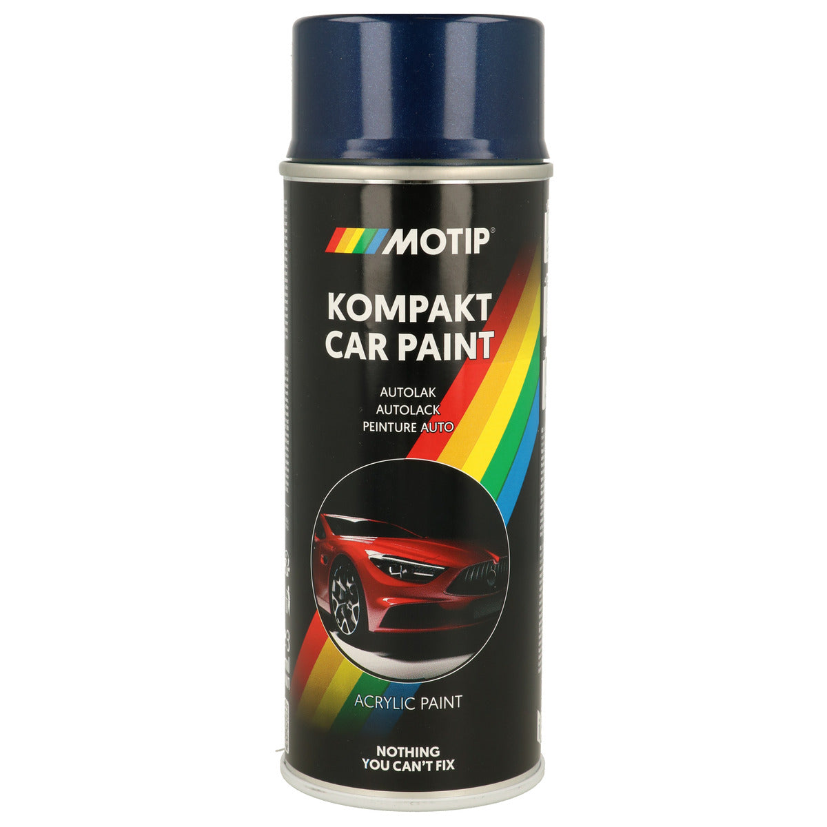 PEINTURE ACRYLIQUE KOMPAKT 53924 BLEU METALLISE 400ML MOTIP