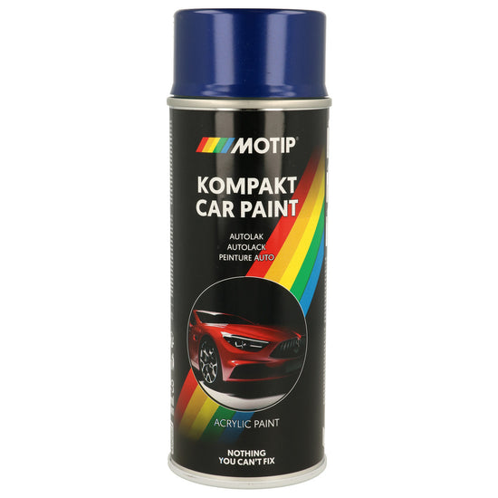 PEINTURE ACRYLIQUE KOMPAKT 54534 BLEU METALLISE 400ML MOTIP