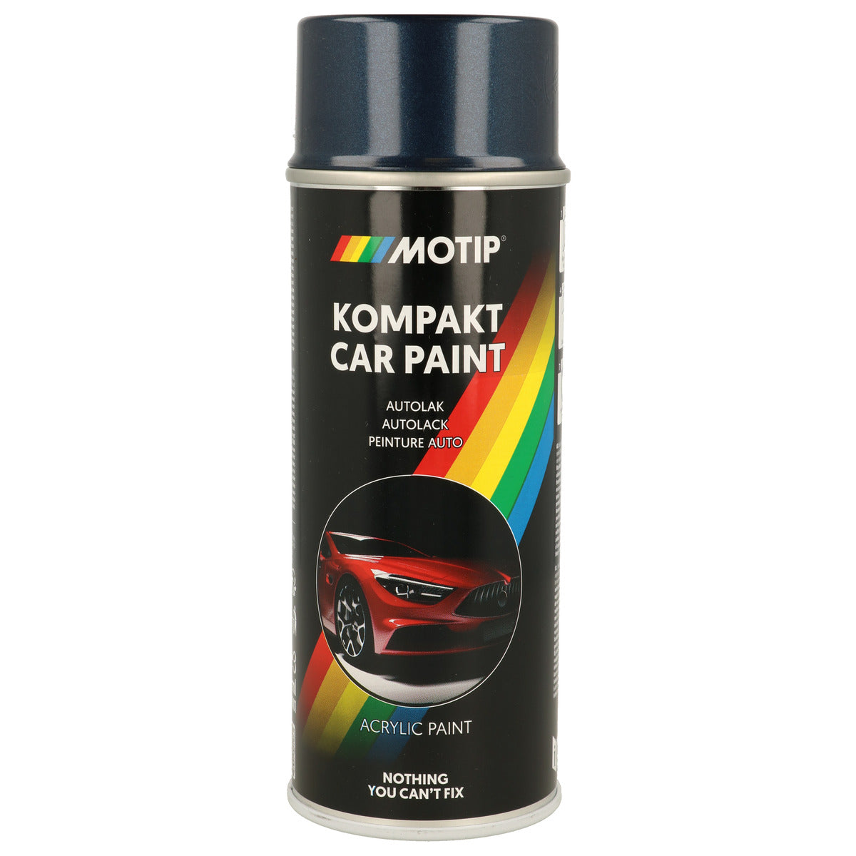 PEINTURE ACRYLIQUE KOMPAKT 54555 BLEU METALLISE 400ML MOTIP