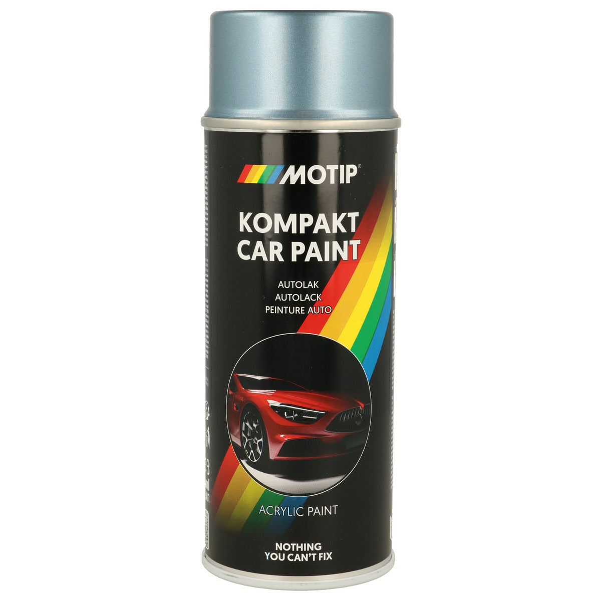 PEINTURE ACRYLIQUE KOMPAKT 54920 ARGENT METALLISE 400ML MOTIP