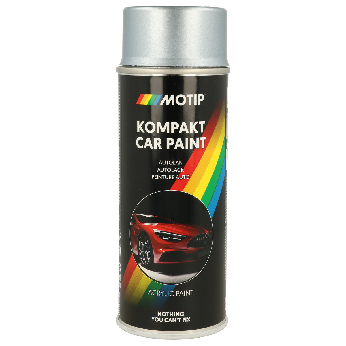 PEINTURE ACRYLIQUE KOMPAKT 54944 ARGENT METALLISE 400ML MOTIP