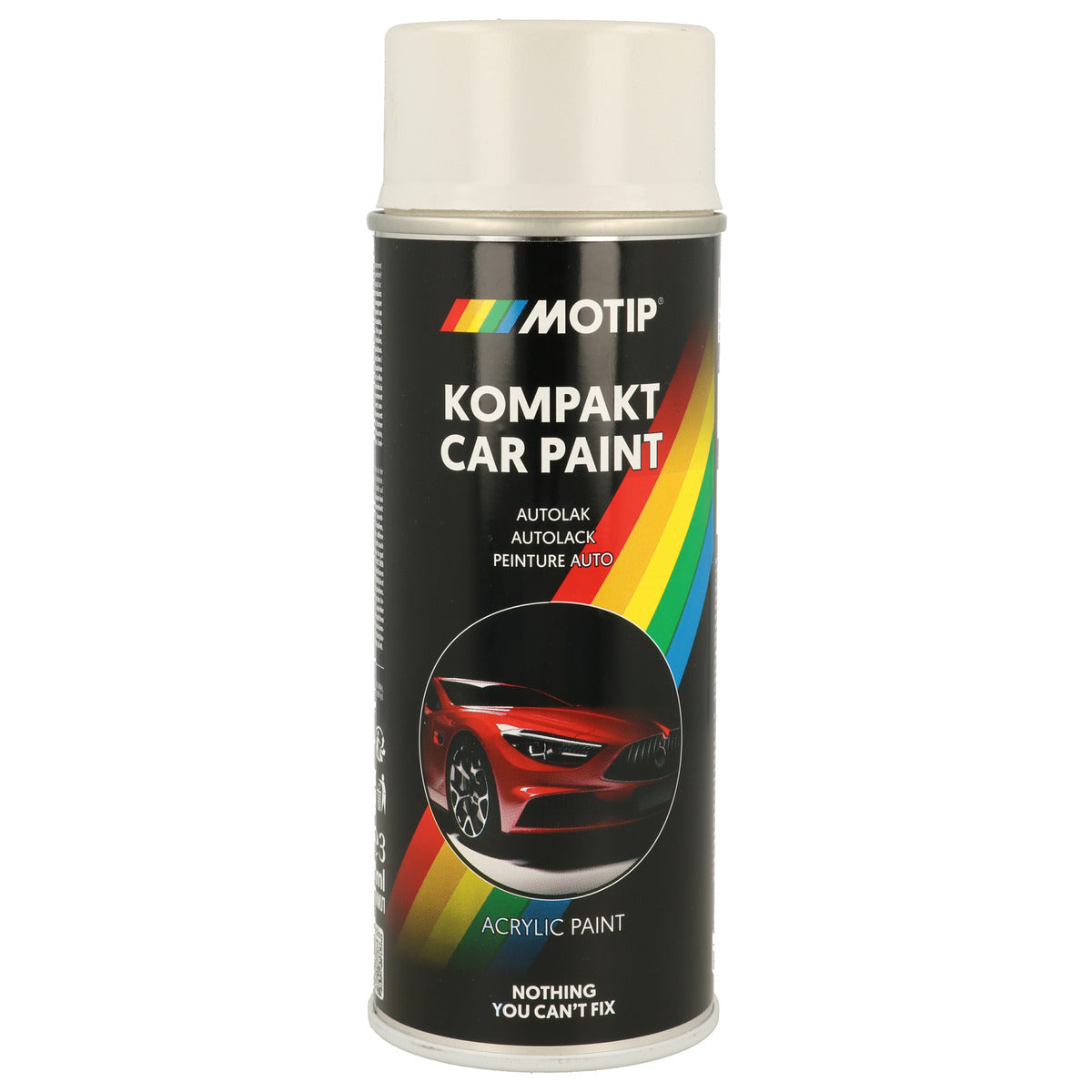PEINTURE ACRYLIQUE KOMPAKT 55273 ARGENT METALLISE 400ML MOTIP