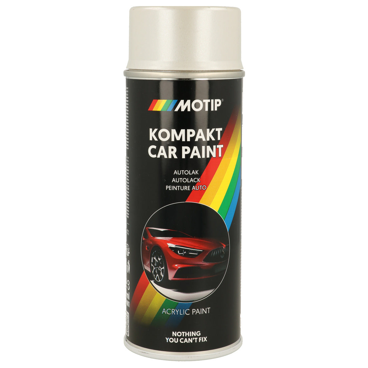 PEINTURE ACRYLIQUE KOMPAKT 55276 ARGENT METALLISE 400ML MOTIP