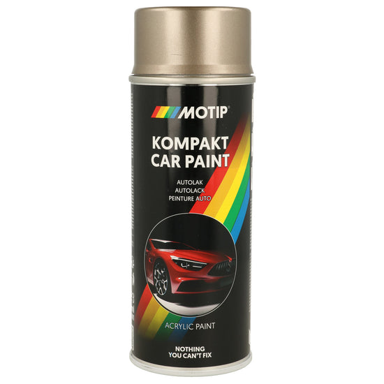 PEINTURE ACRYLIQUE KOMPAKT 55375 GRIS METALLISE 400ML MOTIP