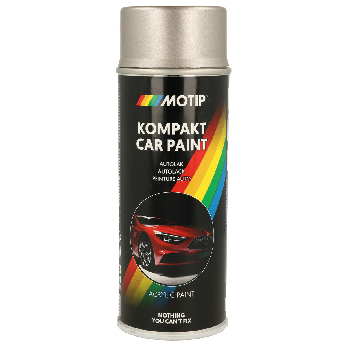PEINTURE ACRYLIQUE KOMPAKT 55405 ARGENT METALLISE 400ML MOTIP