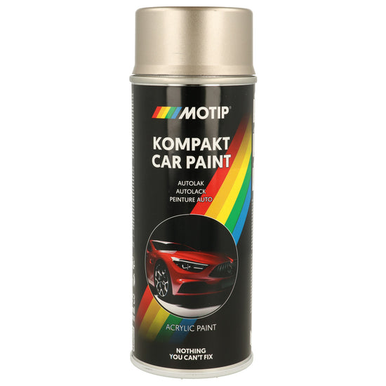 PEINTURE ACRYLIQUE KOMPAKT 55550 ARGENT METALLISE 400ML MOTIP