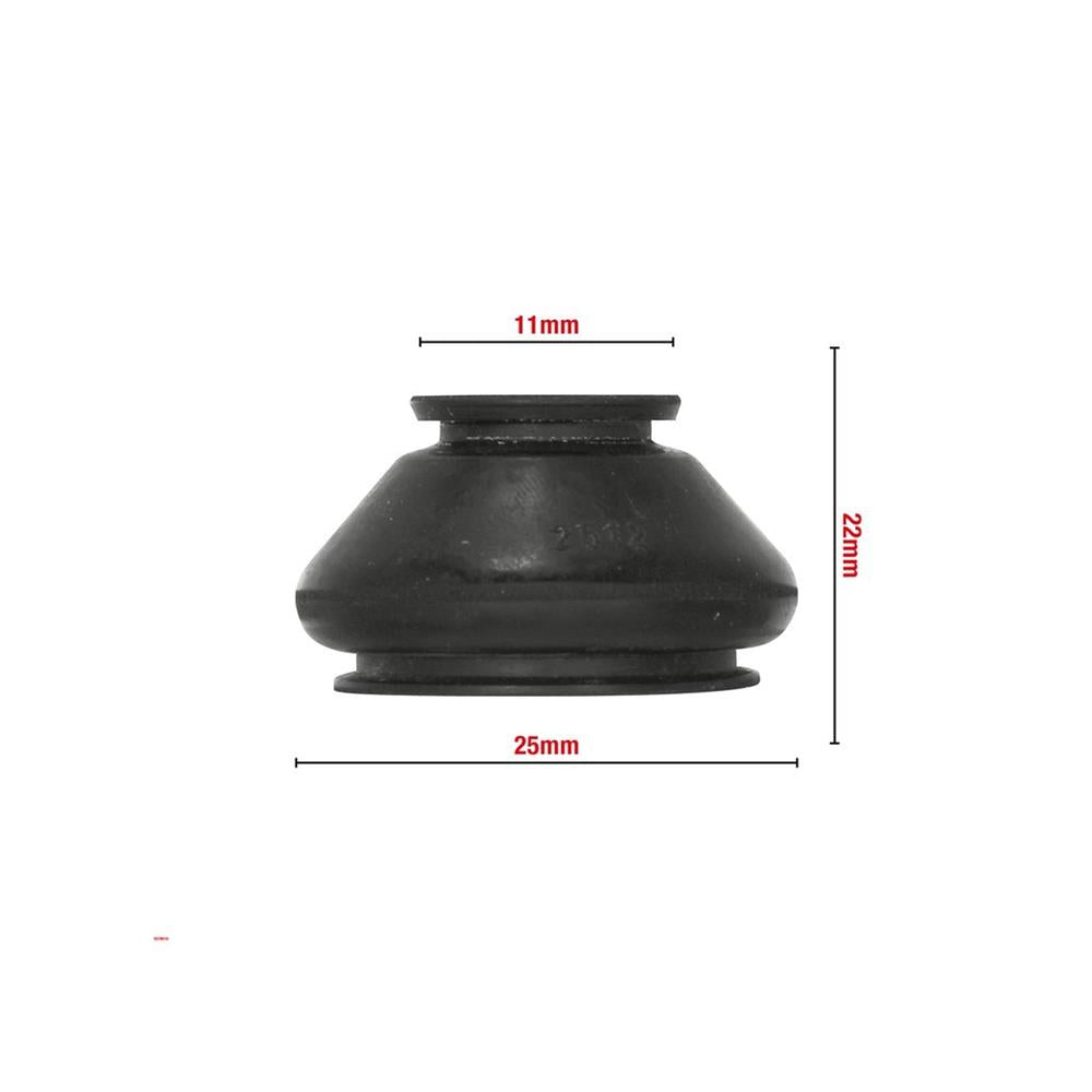 SOUFFLET DE ROTULE DE SUSPENSION 11X25X22MM BAGUES DE MONTAGE EN PU W610 VENDU PAR 25