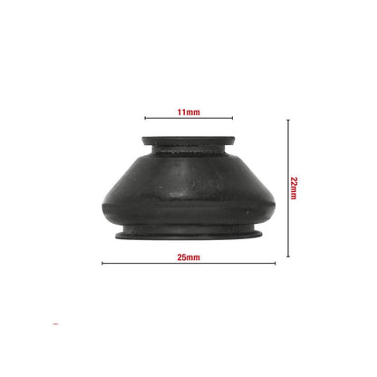 SOUFFLET DE ROTULE DE SUSPENSION 11X25X22MM BAGUES DE MONTAGE EN PU W610 VENDU PAR 25