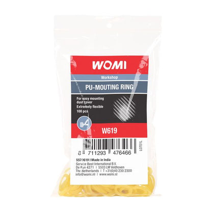 BAGUES EN PU POUR SOUFFLET DE ROTULE DE SUSPENSION 100 PIECES W619