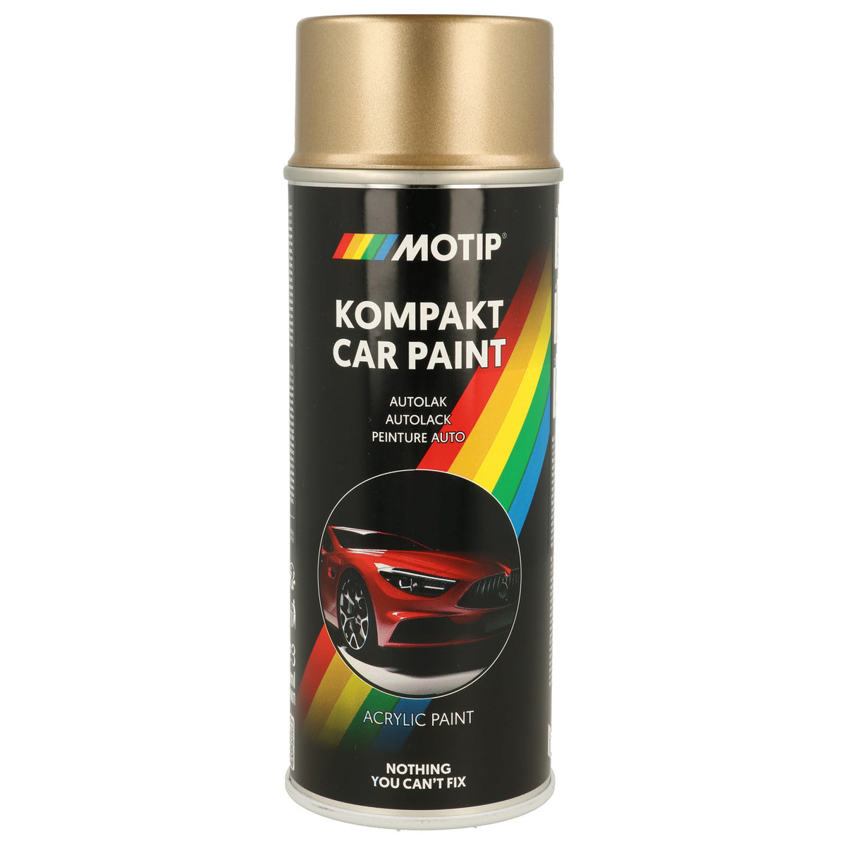 PEINTURE ACRYLIQUE KOMPAKT 55720 METALLISE 400ML MOTIP
