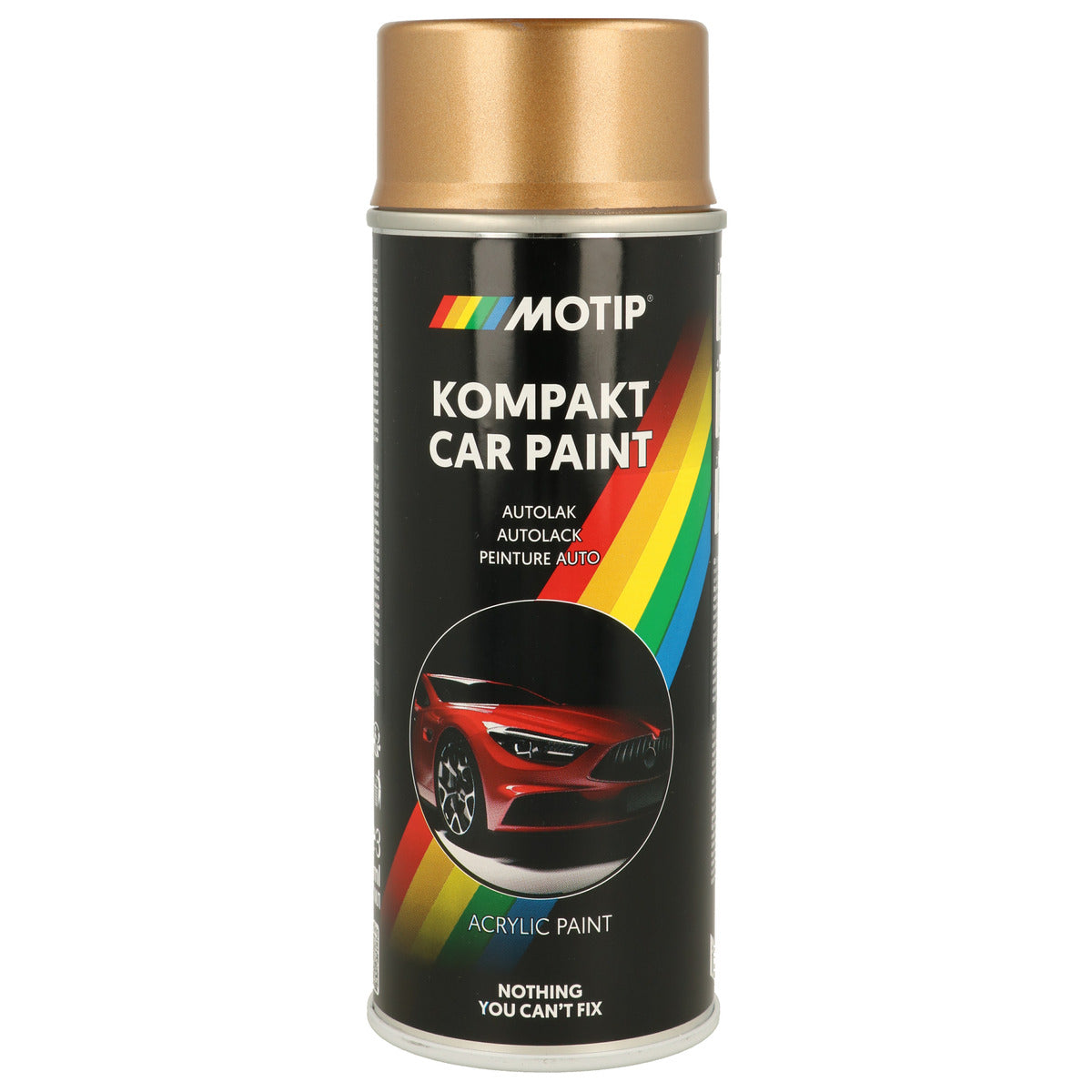 PEINTURE ACRYLIQUE KOMPAKT 56000 ARGENT METALLISE 400ML MOTIP