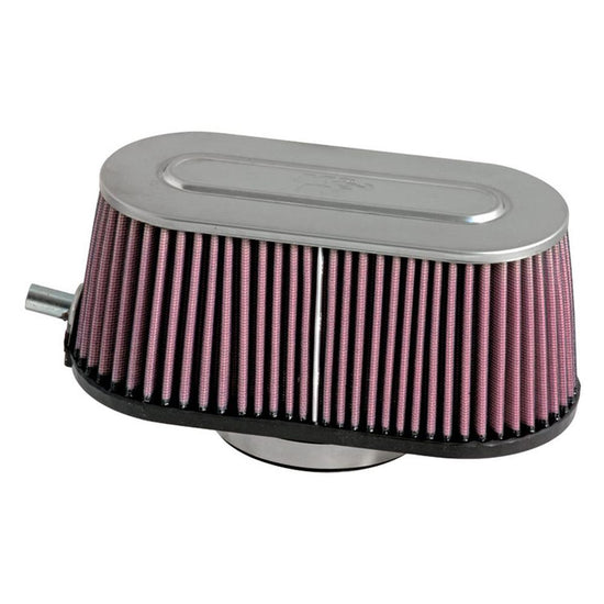 FILTRE A AIR POUR MOTEUR BATEAU 3-3/4FLG 4H OVAL W/VENT K&N