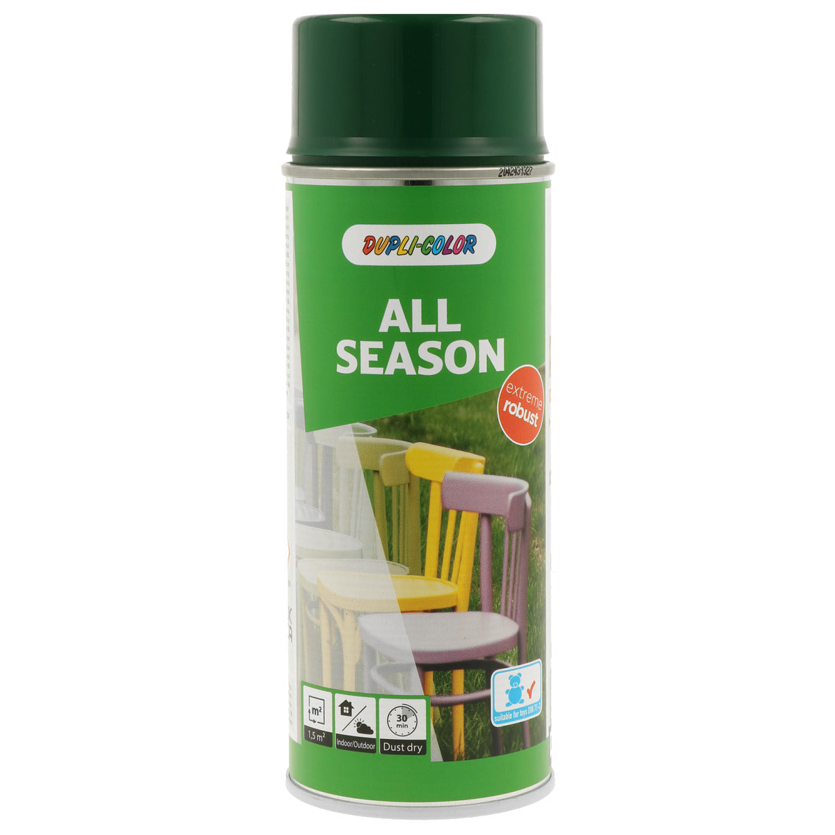 PEINTURE ALL SEASON RAL6005 BRILLANT 400ML DUPLI COLOR