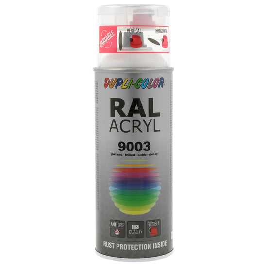 PEINTURE AEROSOL RAL9003 400ML DUPLI COLOR