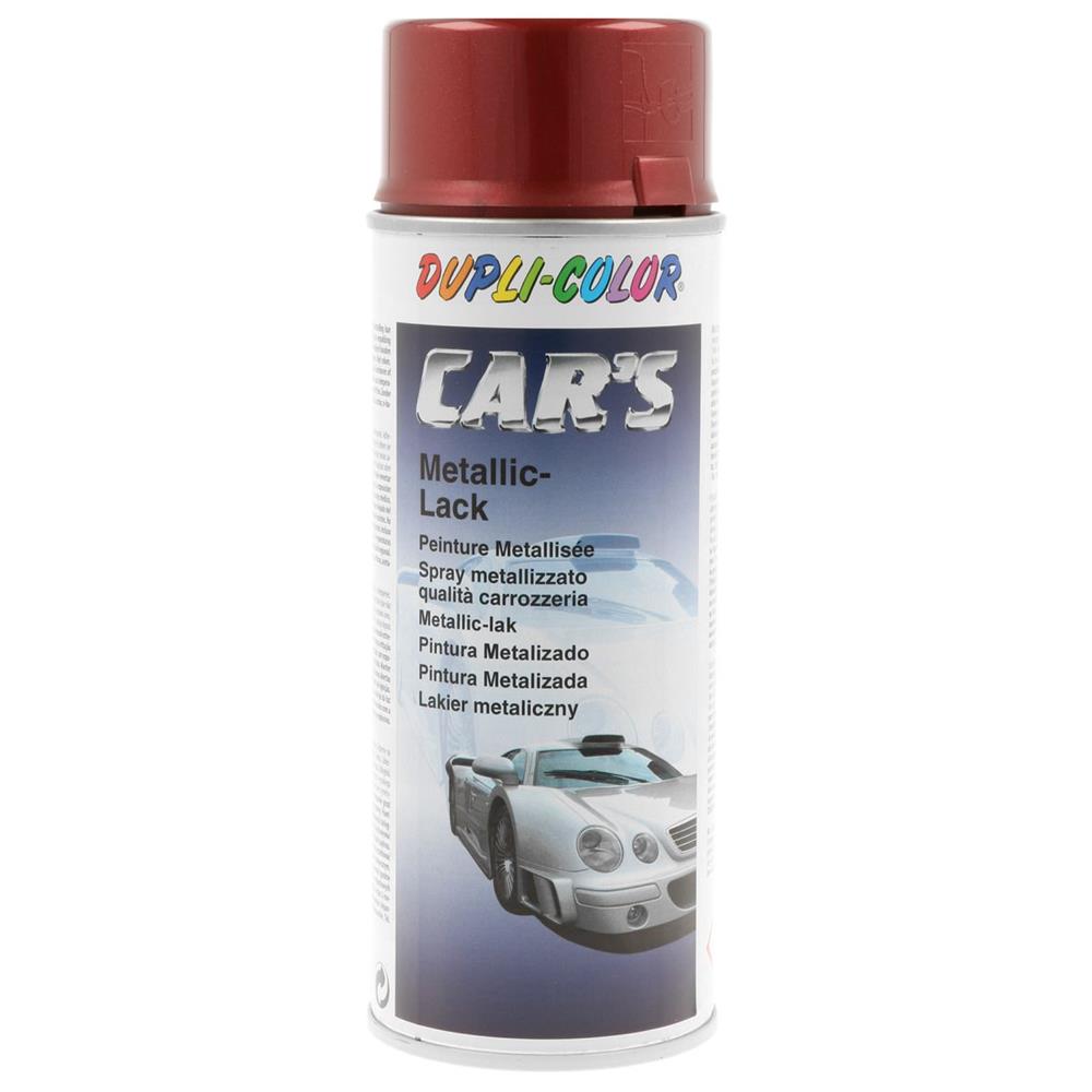 PEINTURE ROUGE METAL CAR'S 400ML  DUPLI COLOR
