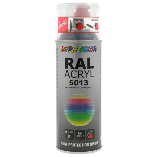 PEINTURE ACRYL RAL5013 BRILLANT 400ML DUPLI COLOR
