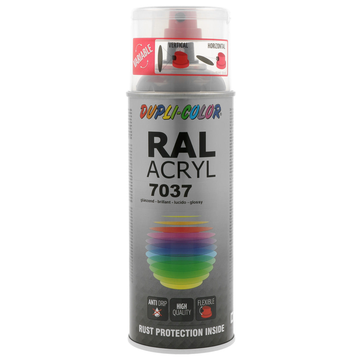 PEINTURE ACRYL RAL7037 BRILLANT 400ML DUPLI COLOR