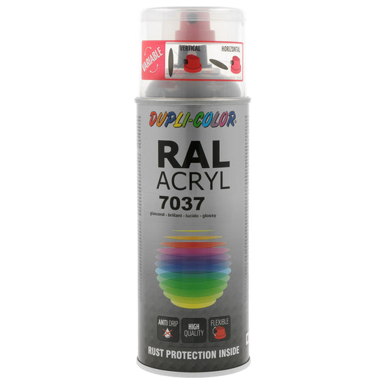 PEINTURE ACRYL RAL7037 BRILLANT 400ML DUPLI COLOR