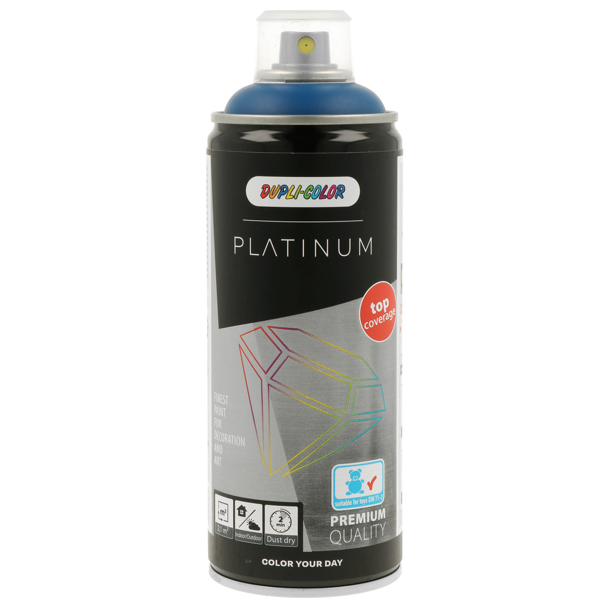 PEINTURE PLATINUM RAL5010 BLEU GANTIANE AEROSOL 400ML DUPLI COLOR