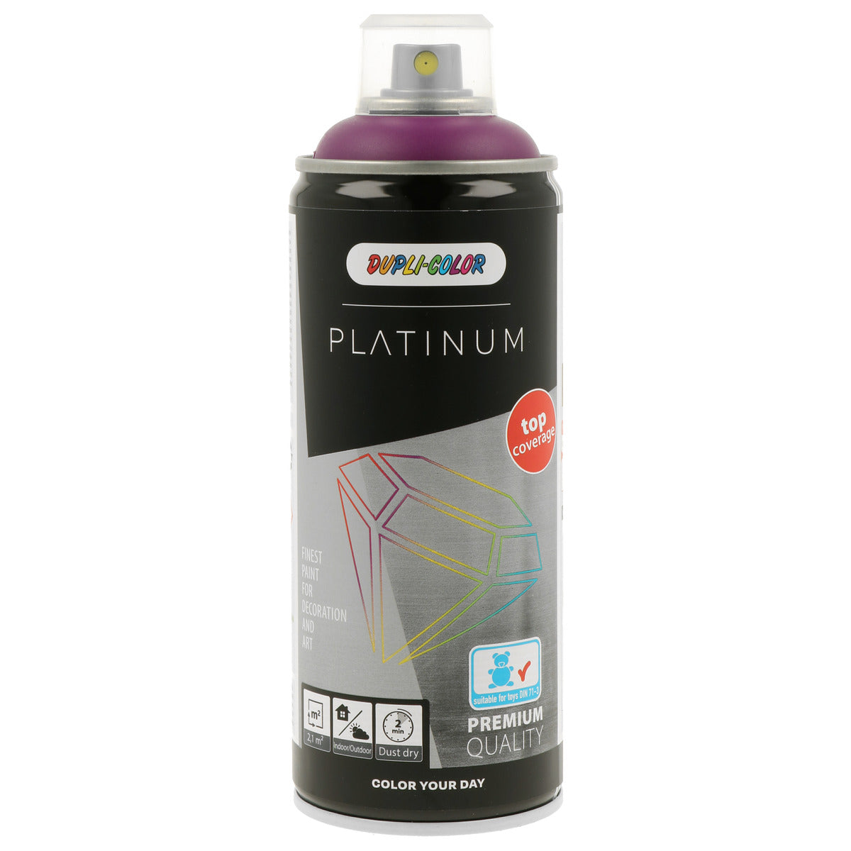 PEINTURE PLATINUM MURE AEROSOL 400ML DUPLI COLOR