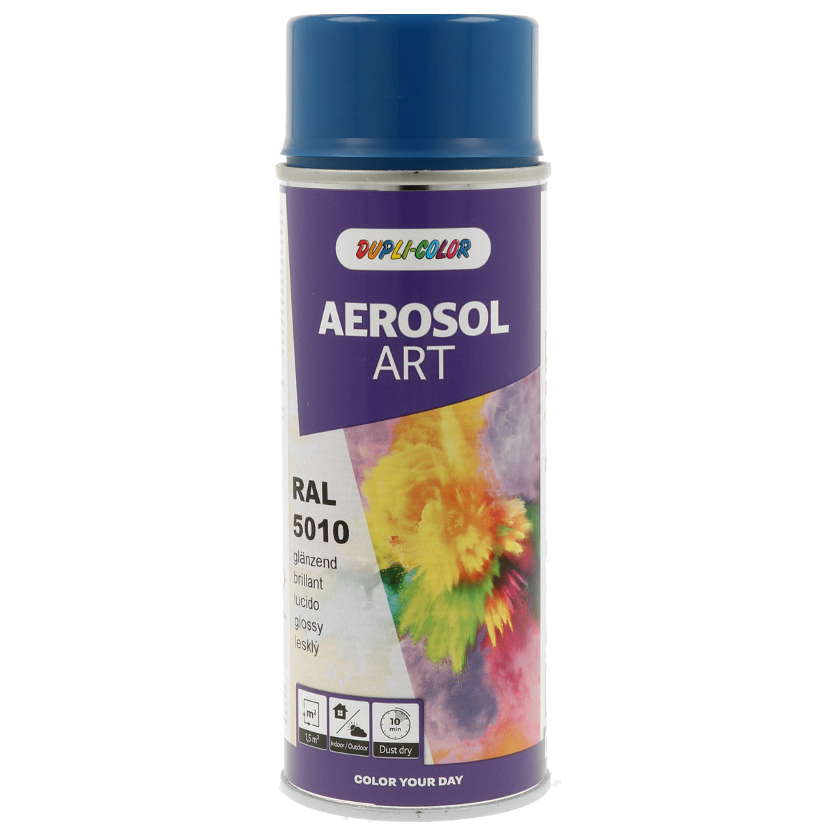 PEINTURE AEROSOL ART RAL5010 BRILLANT 400ML DUPLI COLOR