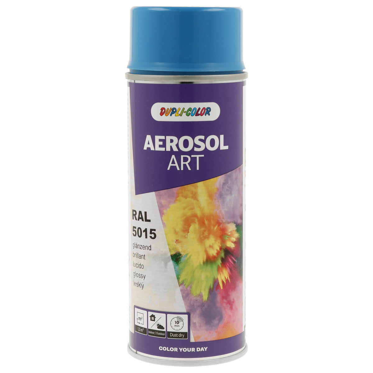 PEINTURE AEROSOL ART RAL5015 BRILLANT 400ML DUPLI COLOR
