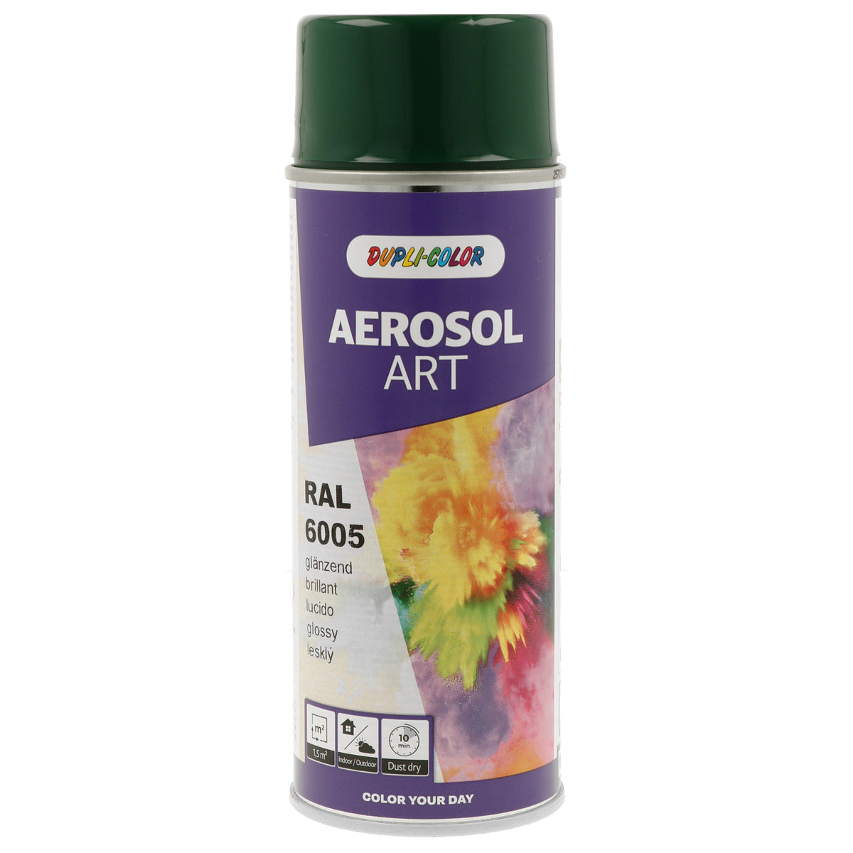 PEINTURE AEROSOL ART RAL6005 BRILLANT 400ML DUPLI COLOR