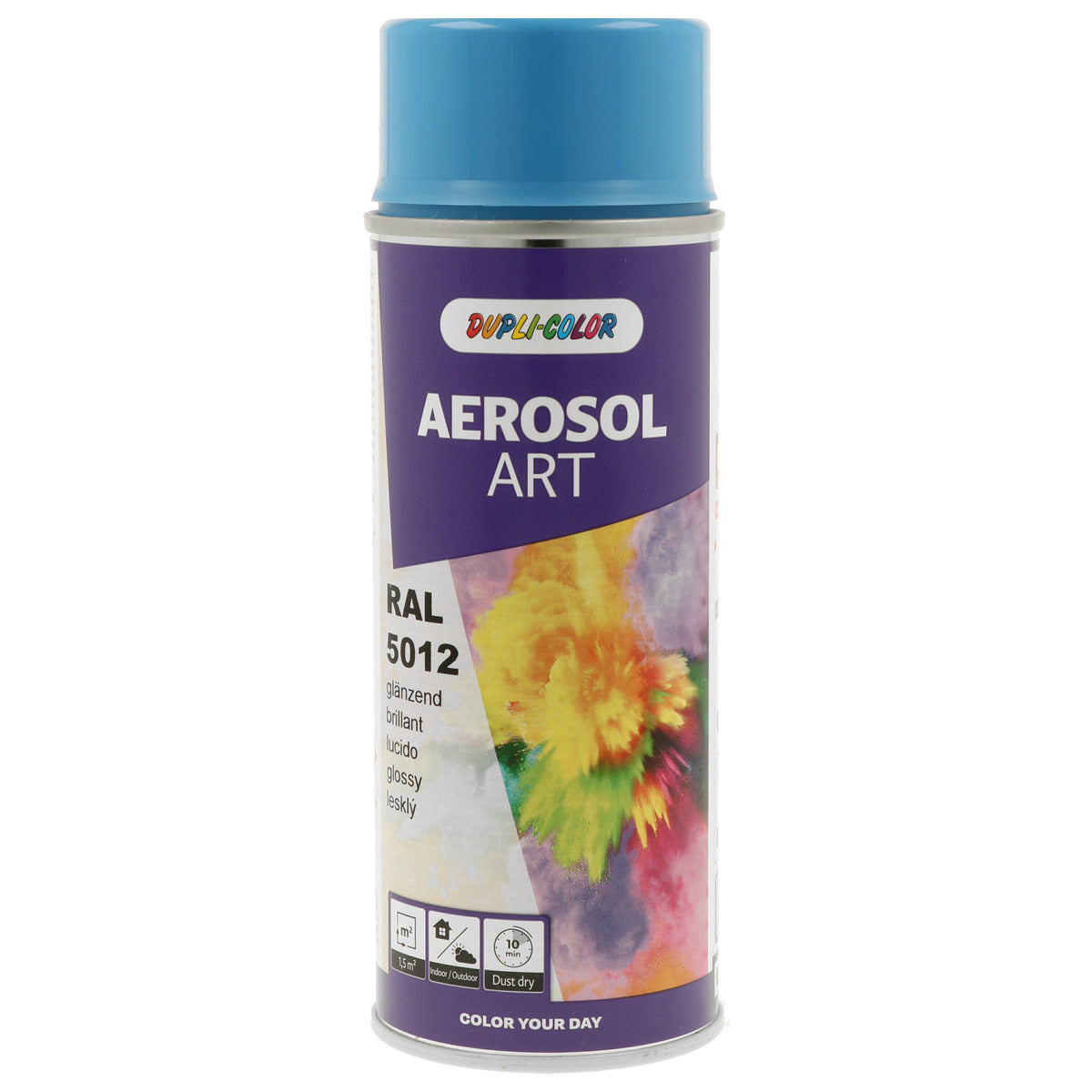 PEINTURE AEROSOL ART RAL5012 BRILLANT 400ML DUPLI COLOR