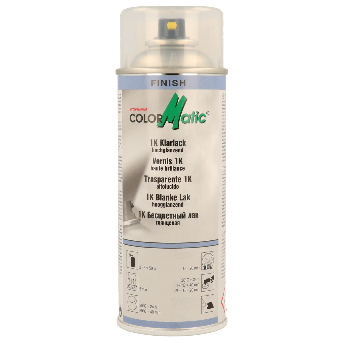 VERNIS INCOLORE BRILLANT 1K 400ML COLORMATIC