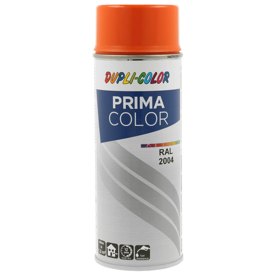 PEINTURE PRIMA RAL2004 ORANGE PUR BRILLANT 400ML DUPLI COLOR