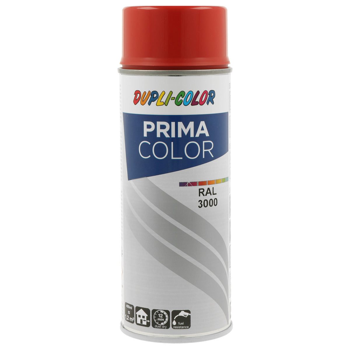 PEINTURE PRIMA RAL3000 ROUGE FEU BRILLANT 400ML DUPLI COLOR
