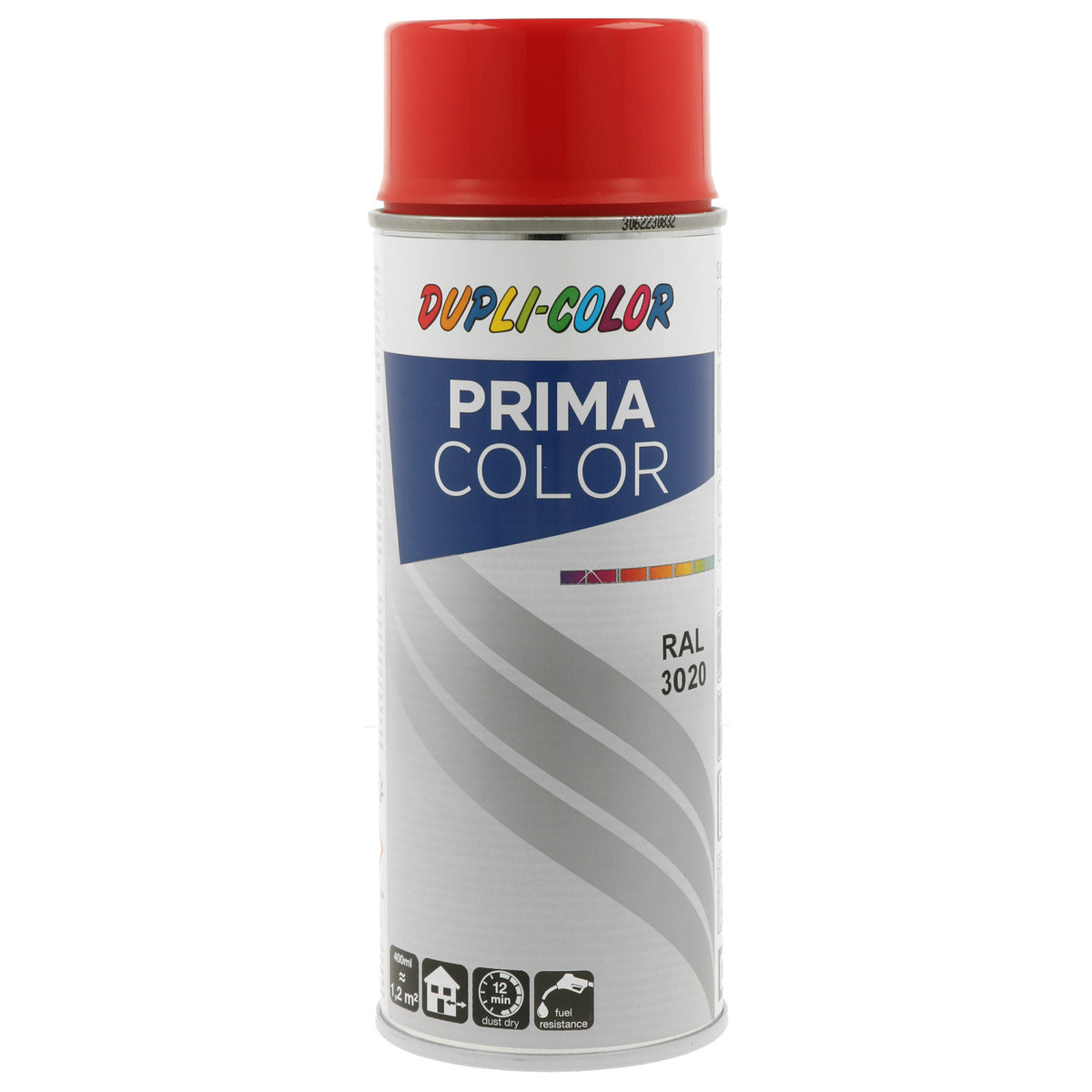 PEINTURE PRIMA RAL3020 ROUGE TRAFIC BRILLANT 400ML DUPLI COLOR
