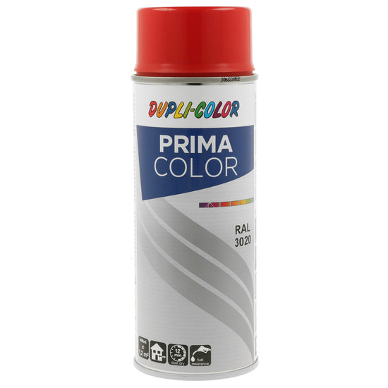 PEINTURE PRIMA RAL3020 ROUGE TRAFIC BRILLANT 400ML DUPLI COLOR