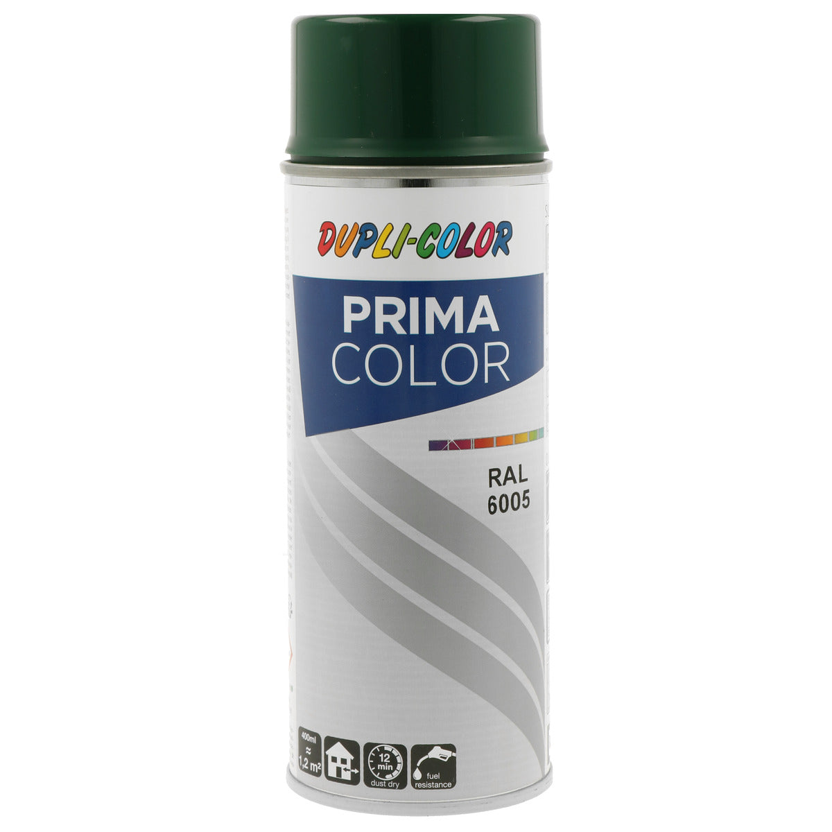 PEINTURE PRIMA RAL6005 VERT MOUSSE BRILLANT 400ML DUPLI COLOR