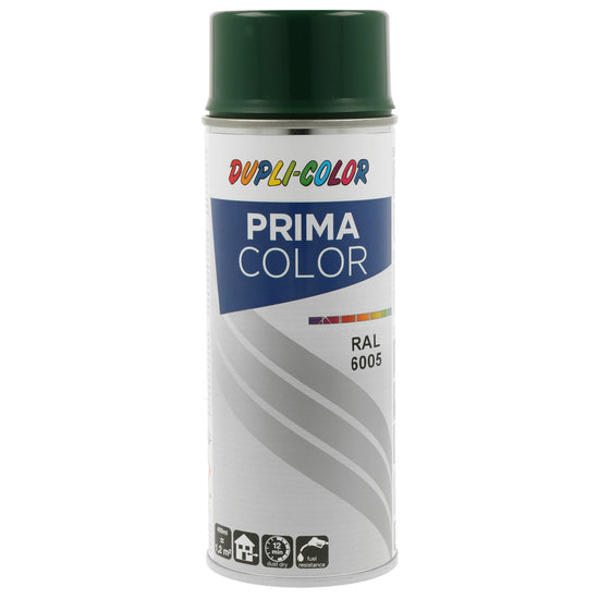 PEINTURE PRIMA RAL6005 VERT MOUSSE BRILLANT 400ML DUPLI COLOR