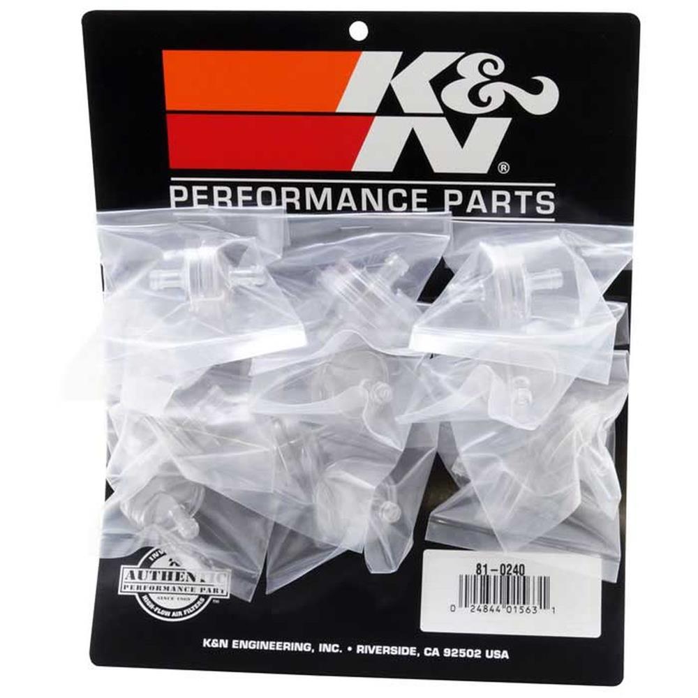 FILTRE A CARBURANT (12) 5/16FLG 1-3/4L K&N