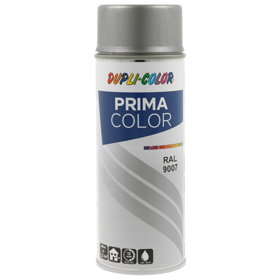 PEINTURE PRIMA RAL9007 GRIS ALU SATINE 400ML DUPLI COLOR