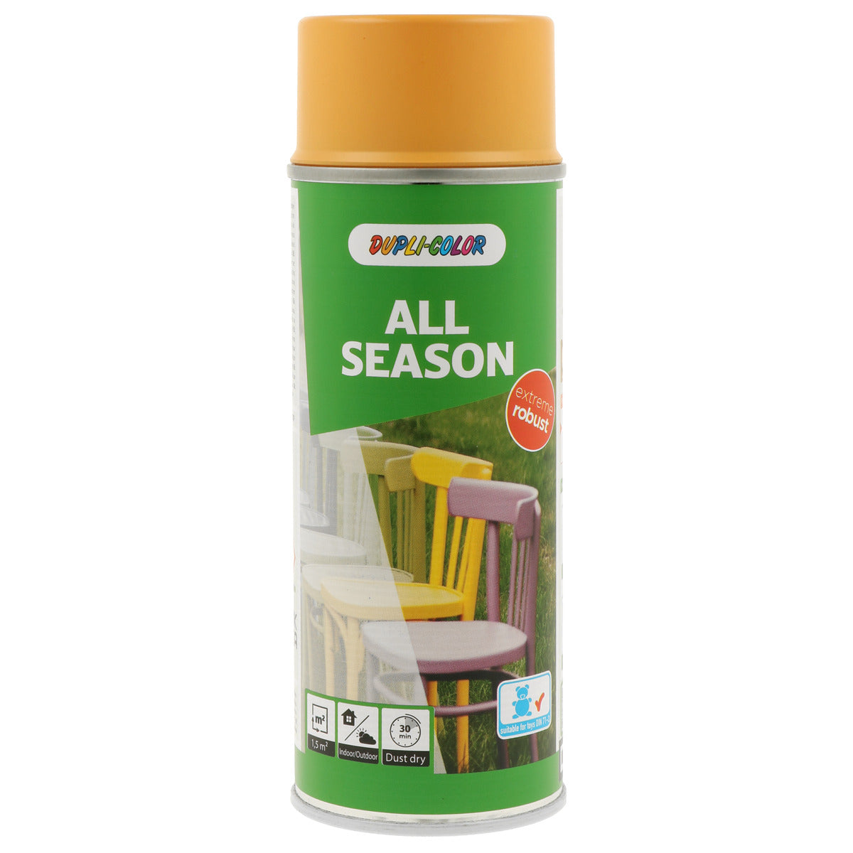 PEINTURE ALL SEASON RAL1034 400ML DUPLI COLOR