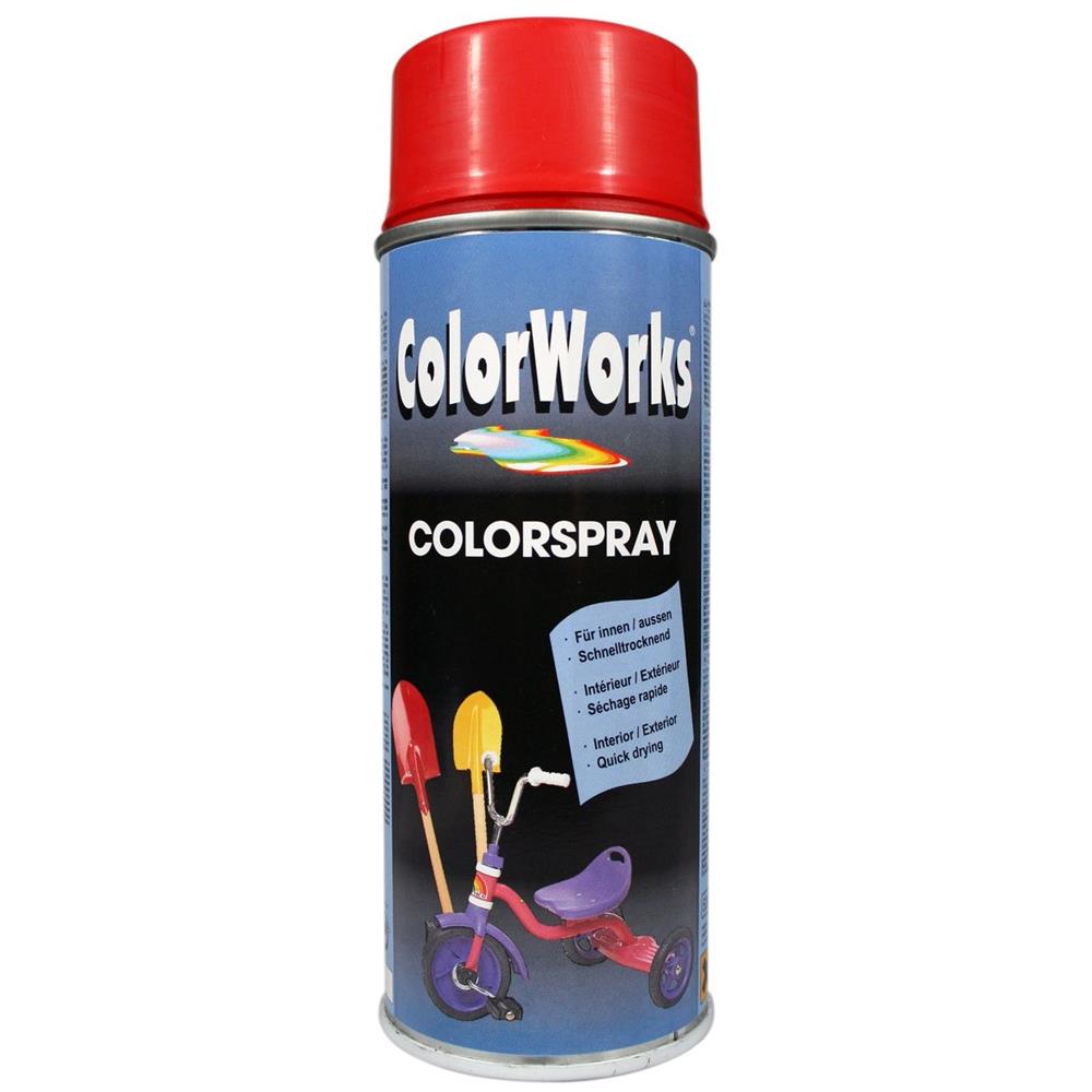 PEINTURE RAL3000 BRILLANT 400ML COLORWORKS