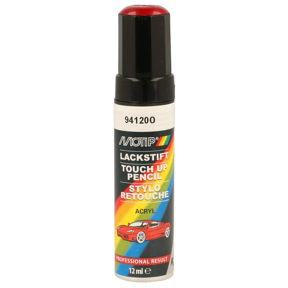 PINCEAU RETOUCHE KOMPAKT 941200 ROUGE BRILLANT 12ML MOTIP