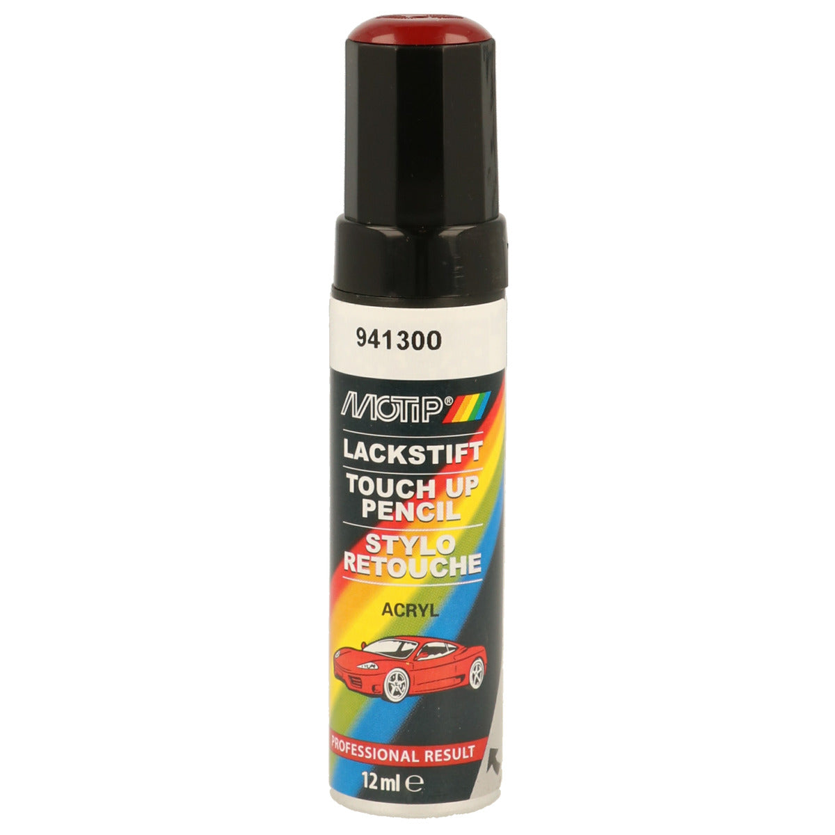 PINCEAU RETOUCHE KOMPAKT 941300 ROUGE BRILLANT 12ML MOTIP