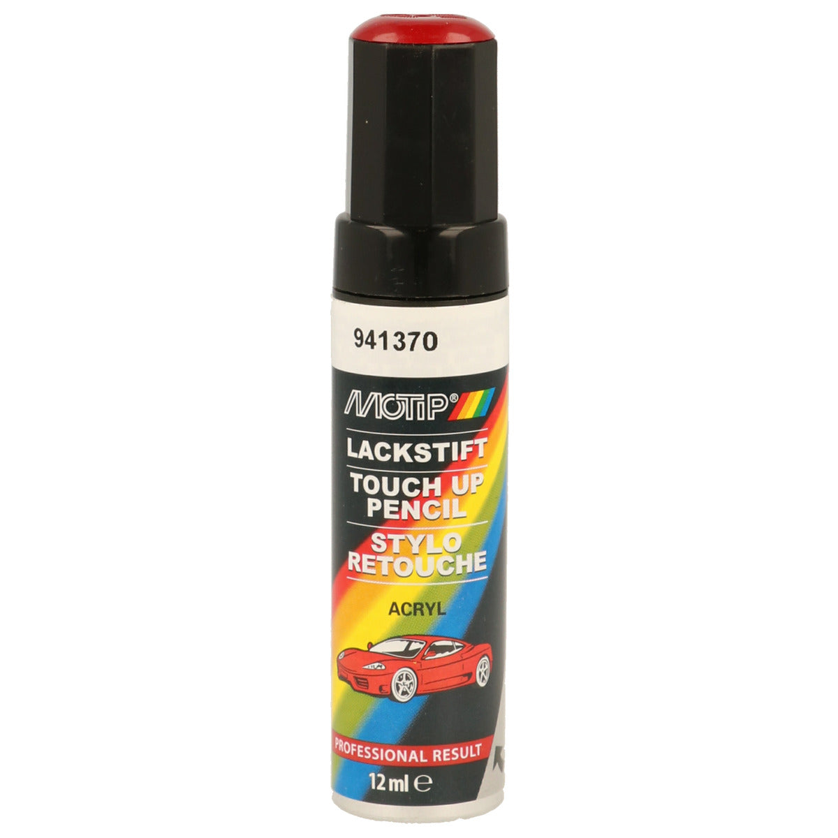 PINCEAU RETOUCHE KOMPAKT 941370 ROUGE BRILLANT 12ML MOTIP