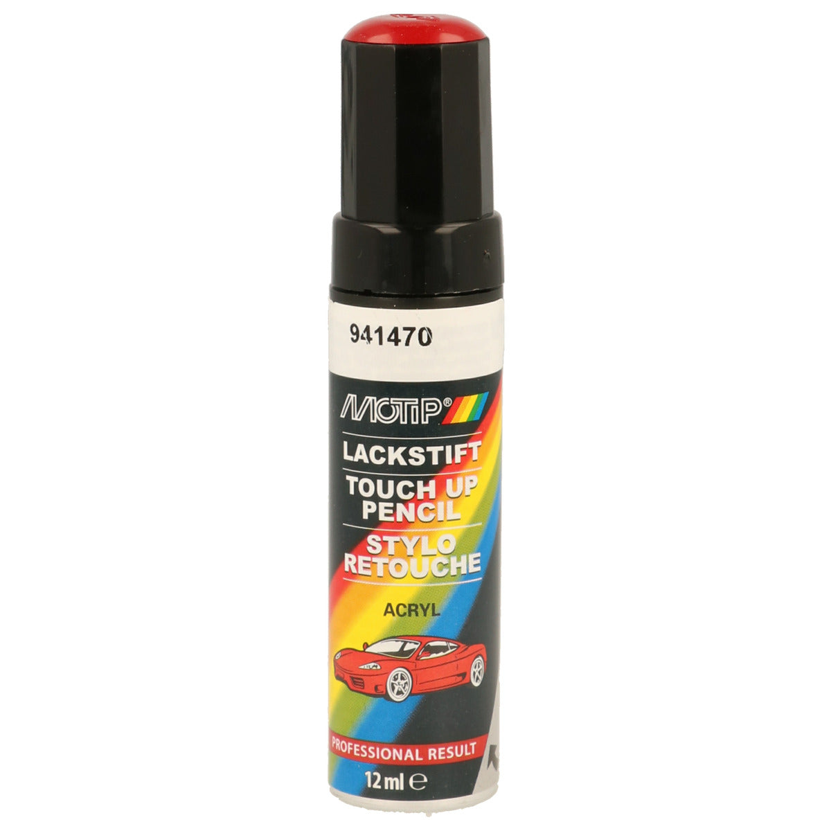 PINCEAU RETOUCHE KOMPAKT 941470 ROUGE BRILLANT 12ML MOTIP
