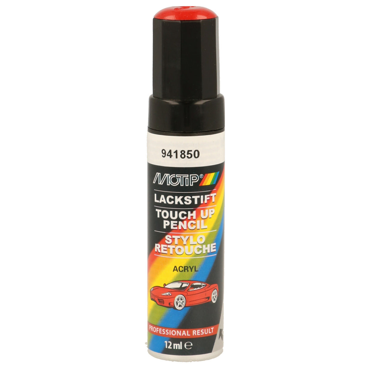PINCEAU RETOUCHE KOMPAKT 941850 ROUGE BRILLANT 12ML MOTIP